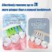 7AM2M Rechargeable Sonic Electric Toothbrush 2 Pack - Soft Toothbrushes for Adults and Kids - 12 Brush Heads - IPX7 - 60 Days Battery Life - 5 Modes - Smart Timer - Navy Blue & Light Blue - Buy Online on SooperMarket.com