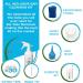 Ear Wax Removal Tool by Tilcare - Ear Irrigation Flushing System for Adults & Kids - Perfect Ear Cleaning Kit - Includes Basin Syringe Curette Kit (Spoon and Spiral) Towel and 30 Disposable Tips - Buy Online on SooperMarket.com