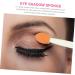 PLAFOPE 100pcs Sponge Eye Emulsion Dual Ended Makeup Brush Plastic Eye Shadow Sponge Stick - Buy Online on SooperMarket.com