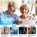 Magnifying Glasses with LED Light Big Zoom Vision Reading Glasses Eyewear Rechargeable 160% Magnification Eyeglasses Hands Free for Reading Hobbies and Close Work Black - Buy Online on SooperMarket.com