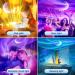 Sternen Sky Projector fr Kinder | 180 Lichtmodi Bluetooth & 8 White Noise | Northern Lights Galaxy Star Heaven Projektor - Buy Online on SooperMarket.com