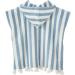 Buy Vertbaudet ko-Tex Baby Bath Poncho 24-36 Months - Soft Blue | Eco-Friendly Bathwear for Toddlers - International Shipping Available - Buy Online on SooperMarket.com