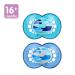 MAM Original Baby Pacifier | Nipple Shape for Healthy Oral Development | Sterilizer Case | 16+ Months | Camo Boy - Buy Online on SooperMarket.com