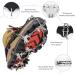 Bluever Ice Klampen Crampons - 32 Stainless Steel Spikes for Mountain Shoes | Ideal for Hiking Trekking Climbing & Winter Activities | XL Size Available - Buy Online on SooperMarket.com
