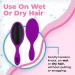 Buy Wet Brush Original Detangler Brush - Purple | Tangle-Free Hair Solution - Buy Online on SooperMarket.com