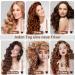 Bestope Pro 6 in 1 Curling Iron Set - Versatile Lockenstab with Attachments Ceramic Curling Wand for Perfect Curls Pink Gold 9-32mm International Shipping Available - Buy Online on SooperMarket.com