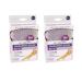 Spongeables Shaving Soap in a Sponge, Lavender Scent, The Soap is In the Sponge, Exfoliating Sponge for Use Before Shaving, Paraben- and Cruelty-Free, 20+ Uses, Pack of 2