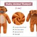 Cooky.D Unisex Winter Animal Hooded Baby Romper | Brown | 6-12 Months - Buy Online on SooperMarket.com