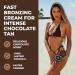 BYROKKO Shine Brown Chocolate Tanning Accelerator Cream (200 ml) - Fast Bronzing for Intense Chocolate Tan - Buy Online on SooperMarket.com