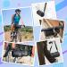 Eyin Waterproof Bicycle Handlebar Bag | 2L Reflective Cycling Bag with Removable Shoulder Strap for MTB & E-Bike Rides - Buy Online on SooperMarket.com