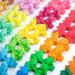50 Pcs Tiny Baby Hair Clips - Alligator Clips Hair Bows for Girls in 25 Pairs - Hair Barrettes for Infants and Toddlers - Assorted Colors - Buy Online on SooperMarket.com