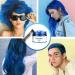 Temporary Hair Color Wax - Instant Hairstyle Cream 4.23 oz | Blue Hair Pomade for Cosplay & Parties | Easy Clean Formula - Buy Online on SooperMarket.com