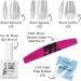 Mylee Fix N Flash Gel Nail Tips Kit - 216pcs Almond, Square, & Coffin Shapes | Full Cover Extensions with Gel Prep Wipes & Nail File - Buy Online on SooperMarket.com