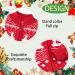 Christmas Reindeer Toddler Boys Sweater Cardigan | Xmas Winter Knit Top 18-24 Months Red - Buy Online on SooperMarket.com