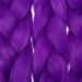 Tess Braids Extensions 60cm - 3 Pack Jumbo Kanecalon Hair Braids for Box Braids - 100g Purple Kunsthaar Extensions - Buy Online on SooperMarket.com