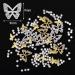 3D Flower Nail Charms 2 Boxes 3D Acrylic Flower Nail Art Metal Butterfly Nail Charms With Nail Gems Half Round Pearls Manicure Y2k Nail Art Accessories for Women Girls - Buy Online on SooperMarket.com