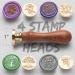Wax Stamp Kit - 16 Colors Quick Melt Wax Gun with Seal Heads & Metallic Pens - Perfect for Wedding Invites & Christmas Letter Sealing - Buy Online on SooperMarket.com