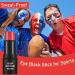 CCbeauty Red Eye Black Stick | Matte Cream Red Face Paint Stick for Cheeks, Eyes, Lips | Waterproof & Long Lasting | Easy to Use | Cruelty-Free | Mini Red - Buy Online on SooperMarket.com