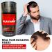 Hair Building Fibers for Instant Volume & Coverage | Conceal Thinning Hair & Bald Spots | Suitable for Men & Women (Black & Dark Brown - Buy Online on SooperMarket.com