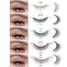 10 Styles Variety Pack Faux Mink Lashes 12mm-14mm - 10 Pairs Natural Look False Eyelashes - Handmade, Reusable, 3D Wispies for Small Faces - EMEDA - Buy Online on SooperMarket.com