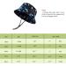 LANGZHEN Beach Sun Protection Hat for Baby Girls | Adjustable Toddler Kids Hat with Chin Strap | Navy Dinosaur Design | Ages 4-8 Years - Buy Online on SooperMarket.com