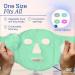 Perfecore Facial Mask for Puffy Eyes & Migraine Relief - Hot Cold Compress Pack for Sinus, Headaches, Spa Therapy - Gel Beads Mask for Sleeping, Travel - Green - Buy Online on SooperMarket.com