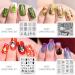 Alexnailart Christmas Nail Stamping Plates Set - 10 Piece Multi-Pattern Design Stencils with Storage Bag (Set7) - Buy Online on SooperMarket.com
