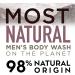 MAN ALIVE Black Suede & Tonka Shower Gel for Men 500ml - Vegan, SLS Free Formula - Ideal Men's Grooming Gift - Masculine Scent - Body & Face Wash - Buy Online on SooperMarket.com