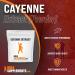 Cayenne Extract Powder | Capsaicin Blood Circulation Herbal Supplement (250g - 8.8oz) - Buy Online on SooperMarket.com