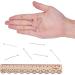 PandaHall 160pcs 40mm 304 Stainless Steel Head Pins 21 Gauge Open Eye Pins for Jewelry Making - Golden/Silver - Buy Online on SooperMarket.com