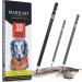 MARKART Professional Charcoal Drawing Set - 10 Piece Color Pencils for Sketching, Shading, and Blending - Ideal for Beginners and Artists - Buy Online on SooperMarket.com