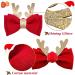 Azuza 2 Pack Cat Collar Breakaway with Bell and Removable Bowtie - Adjustable from 8-12 inches - Christmas Gift Set - Buy Online on SooperMarket.com