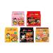 Samyang Hot and Spicy Chicken Buldak Ramen Flavor Instant Noodles Korean Challenge Multipacks Curry Cheese Carbo 2x Spicy (Pack of 25)