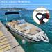 Botepon Boat Bungee Dock Lines - 4ft, Stretches to 5 1/2ft - Pontoon & Bass Boat Accessories for Men - Mooring Lines for Secure Docking - Buy Online on SooperMarket.com