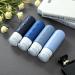 Gemice Silicone Travel Bottles - 4 Pack Leak-Proof Refillable Portable Containers for Lotions Shampoos & Toiletries (90ml) - Navy - Buy Online on SooperMarket.com