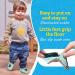 Blue Elephant Baby Shoes | Soft Sole Leather Toddler Shoes 0-6 Months | Baby Boy & Girl Walking Shoes - Buy Online on SooperMarket.com