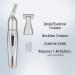 ConairMAN All-in-One Personal Trimmer for Men | Neckline & Eyebrow Hair Trimmer | 3-Piece Grooming Kit - Battery-Powered Silver/Black - Buy Online on SooperMarket.com