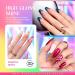 Beetles 20 Colors Gel Nail Art Kit with Base and Top Coat - DIY Spring Summer Manicure Set for Glitter Nails - A-Party Fever Collection - Buy Online on SooperMarket.com