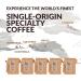Gourmet Birthday Coffee Gift Set - 10 Finest Single Estate Specialty & Organic Coffees for Men & Women | Hamper Style Letterbox Gift Idea - Buy Online on SooperMarket.com