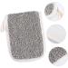 Baluue 5pcs Flip Soap Foam Net Soap Bath Accessory Net Foam Soap Cotton Linen Khaki - Buy Online on SooperMarket.com