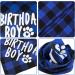 Dog Birthday Hat & Bandana Set - 3pcs Blue Dog Party Accessories for Boys & Girls - Perfect for Puppies & Cats - Buy Online on SooperMarket.com
