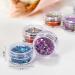 Body Glitter SUPGIFT 130g Holographic Chunky Cosmetic Chameleon Sequins - 15 Colors for Makeup, Hair, Nail Art, Slime, Craft, Resin - Includes Brush and 5 Spoons - Buy Online on SooperMarket.com