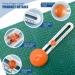 Circle Cutter  Circular Paper Cutter Circle Paper Trimmer Rotary Cutter Craft Supplies  Round Cutting Knife Cards Cutters ( Orange ) - Buy Online on SooperMarket.com