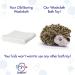SoapSox Kids Exfoliating Bath Scrub Toy - Hendrix The Hedgehog | Soft Animal Wash Cloth Sponge for Babies, Kids, Children - Buy Online on SooperMarket.com