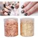 Manicure Gold Foil Plastic Storage Box 5g Sturdy Gold Foil for Acrylic Paint Nail Art Manicures Photo Frames - Buy Online on SooperMarket.com