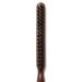 Boar & Nylon Bristle Teasing Brush with Rat Tail Pick - Ideal for Edge Control, Backcombing, Smoothing, and Styling Thin Hair for Volume - Buy Online on SooperMarket.com