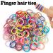 360PCS Multicolor Baby Toddler Hair Ties - Elastic Hair Ties 2cm Diameter - No Crease Small Ponytail Holders for Kids Girls (360 Count) - Buy Online on SooperMarket.com
