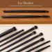 Jessup 14Pcs Black Kabuki Makeup Brushes Set for Foundation, Eyeshadow, Contour, and Concealer - T336 B-T336 - Buy Online on SooperMarket.com