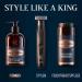King C. Gillette Beard Shampoo for Men - 350ml with Coconut Water Argan Oil & Avocado Oil | Ideal Beard Care Gift - Buy Online on SooperMarket.com