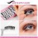 20 Pairs Wispy Mink Top & Bottom False Eyelashes Set with Applicator - Reusable Faux Mink Anime Lashes for Cosplay - Buy Online on SooperMarket.com